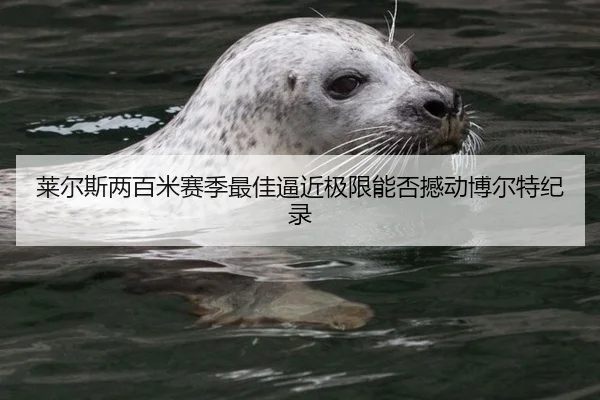 莱尔斯两百米赛季最佳逼近极限能否撼动博尔特纪录